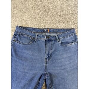 Copper & Oak Jeans Mens Size 34x29 Regular Straight Fit Blue Premium Denim